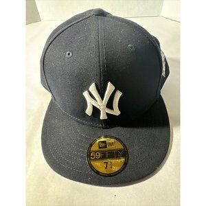 New Era New York Yankees 1999 World Series 59Fifty Fitted Hat Black. Sz 7-3/4. D